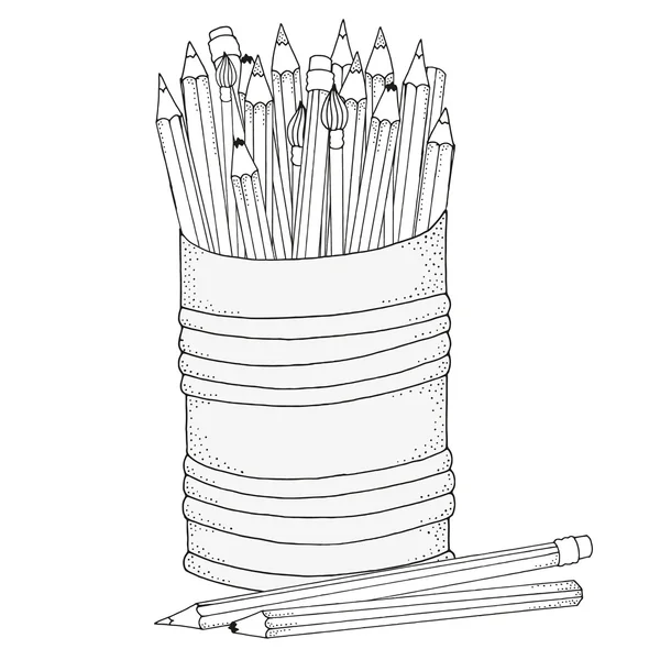 café crabouille pot crayons
